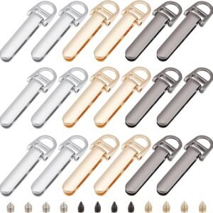 18 Sets Metal Purse Suspension Clasps for DIY Bag Repair